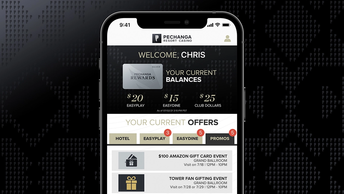 Access your Rewards Card balances & Offers